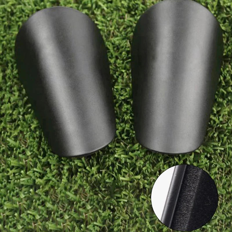 1 Pair of Mini Lightweight Portable Soccer Shin Guards Wear Resistant Shock Absorbing Leg Guards Soccer Training Shank Plates