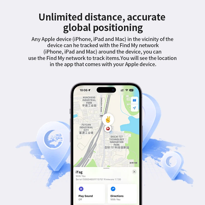 1/4 Silicone Set Anti-Lose Tracker Long-Distance Finder for Apple Find My Voice Locate Keys Bag Toys Smart Tag for Ios Iphone