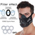 MMA Cardio Workout 3.0 Running Resistance Elevation Endurance Mask for Riding Face Fitness High Altitude Training Sports Mask