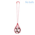 Youth Football Self Trainer Kick Net Pocket Professional Outdoor Sport Nylon Net Basketball Bag Solid Mesh Soccer Ball Carry Bag